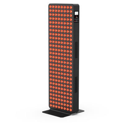 norahlux-rhodoliteii-duo-led-rood-licht-therapie-infrarood-lamp-zwart