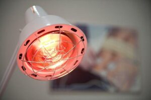 rood licht warmtelamp